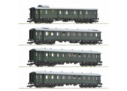 Set de 4 vagoane "Zwickauer Traditionszug“ DR - H0 Roco 6200056